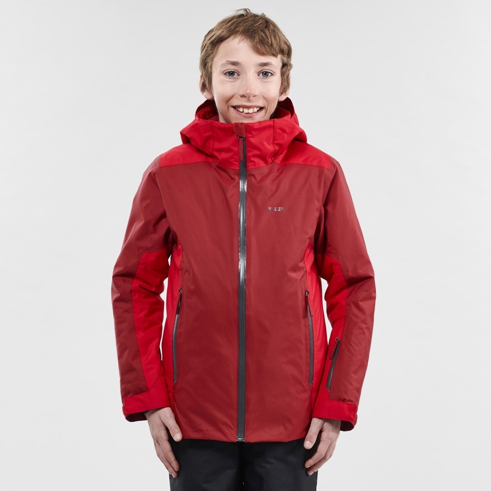 Wedze Kids’ Warm and Waterproof Ski Jacket Piste 500 Size 8